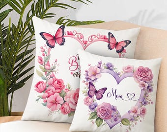 Personalized Mothers Day Pillow case, Mom Pillow case, Birthday Gift for Mom, Mothers Day Gift, Gift for Mom, Mom Birthday Gift for Grandma
