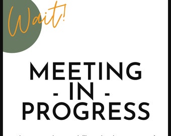 Clipart Meeting In Progress