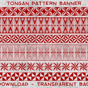 Tongan Pattern Banner