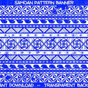 Samoan Pattern Banner