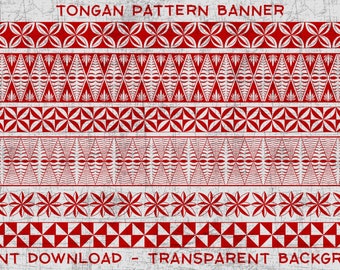 Tongan Pattern Banner