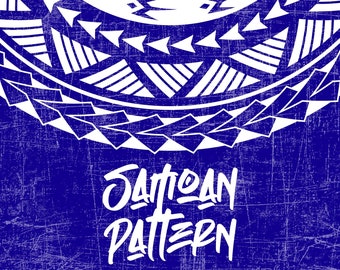 Samoan Circle Pattern Design