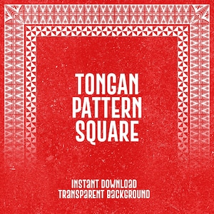 Tongan Square Pattern Design