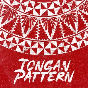 Tongan Circle Pattern Design