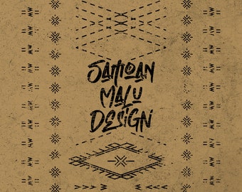 Samoan Malu Tatau Design