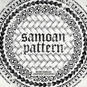 Samoan Circle Pattern Design