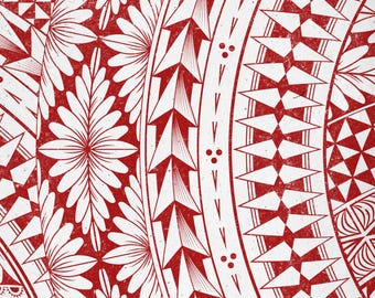 Tongan Pattern Banner