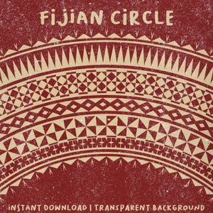 Fijian Circle Pattern