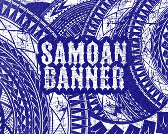Samoan Pattern Banner