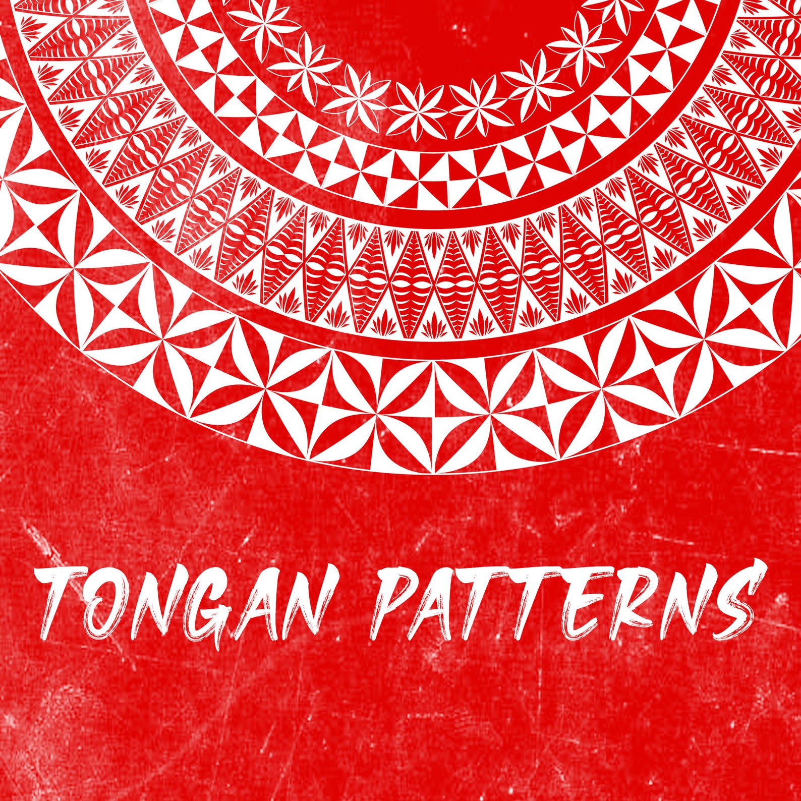 Tongan Circle Pattern Design Etsy
