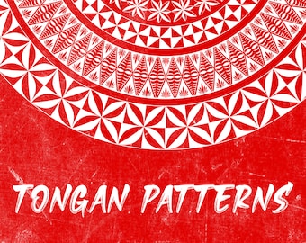 Tongan Circle Pattern Design
