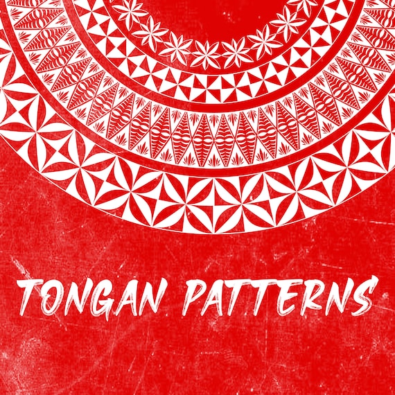 Tongan Circle Pattern Design Etsy