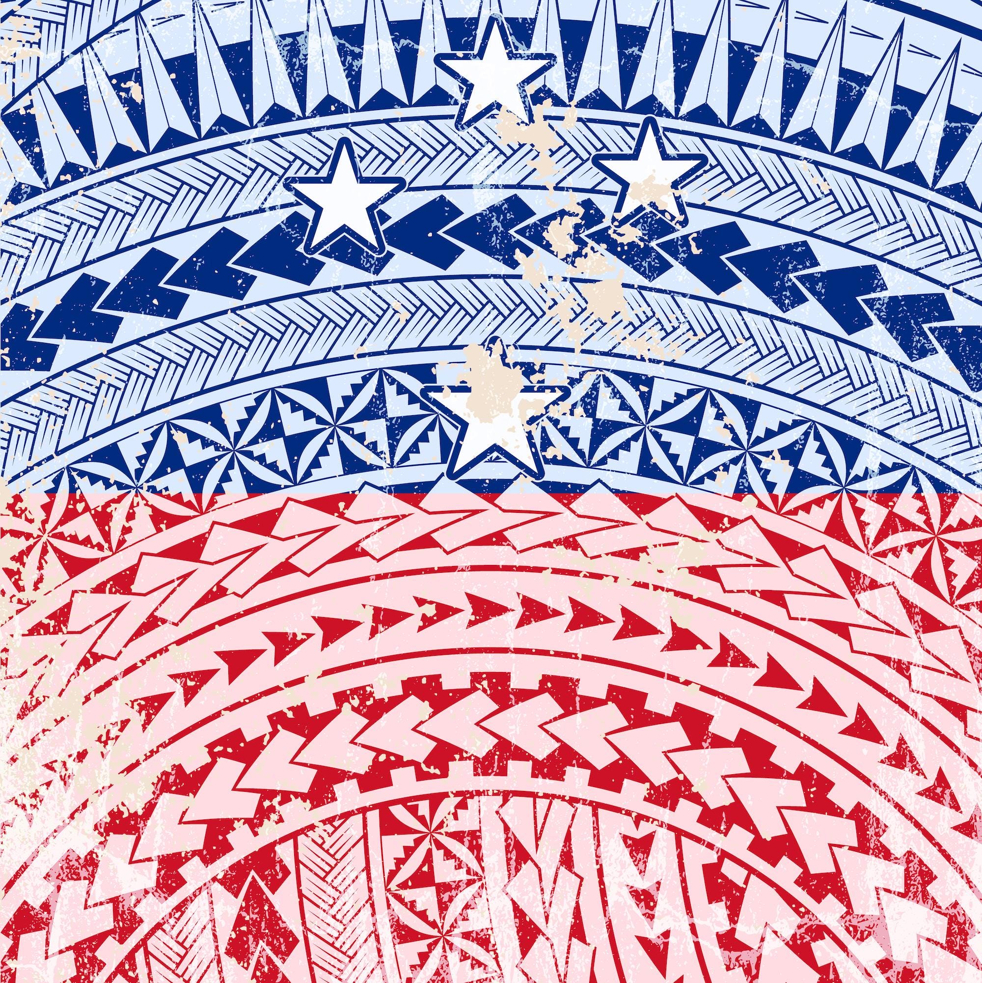 Samoan Flag - Etsy