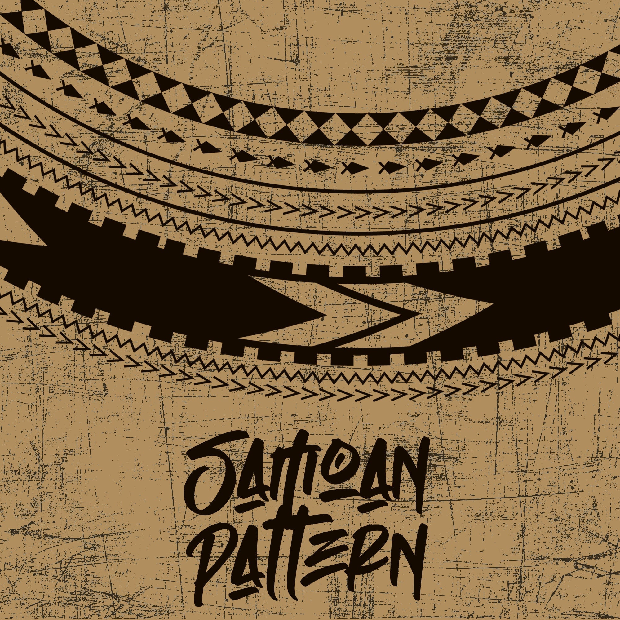 Samoan Circle Pattern Design - Etsy