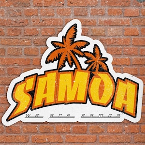 Samoan Digital Design (Perfect for Stickers, T-shirts etc)