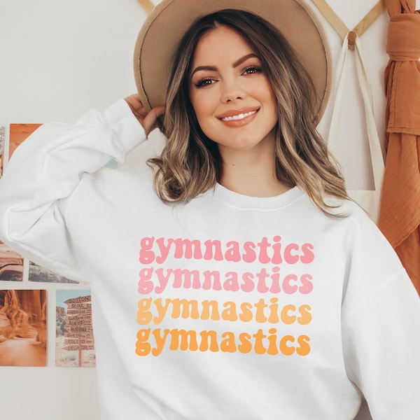 Gymnastics Sweatshirt Etsy