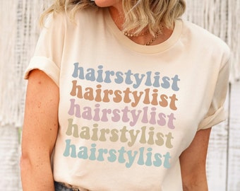 Hairstylist T-shirt - Gift for Hair Stylist, Hairdresser Crewneck Womens Unisex tshirt, Gift shirt for Hairdresser