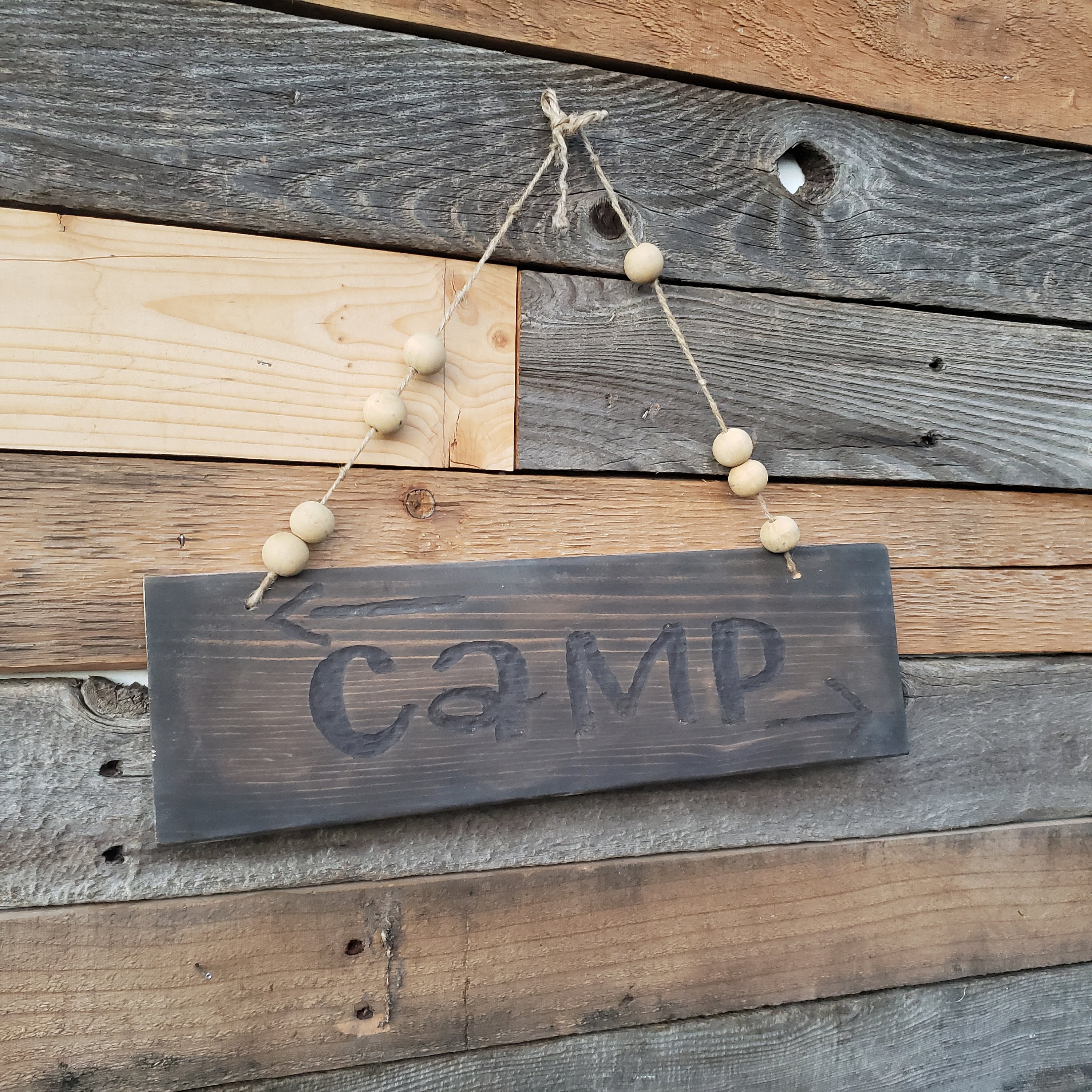 Wood Camp Sign, Hand Carved Camp Sign, Camping Sign Etsy