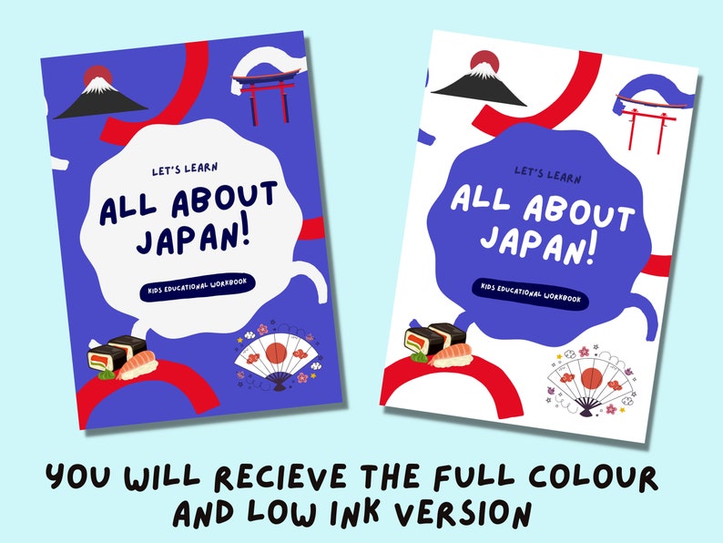 Japan Aktivitätsbuch für Kinder PDF zum Herunterladen Bild 6