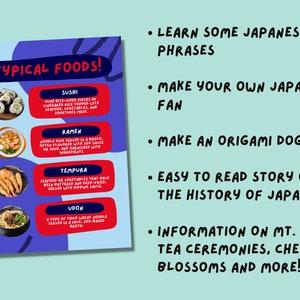 Japan Aktivitätsbuch für Kinder PDF zum Herunterladen Bild 2