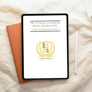 Money Mindset Workbook – Manifestation Journal & Abundance PDF Guide