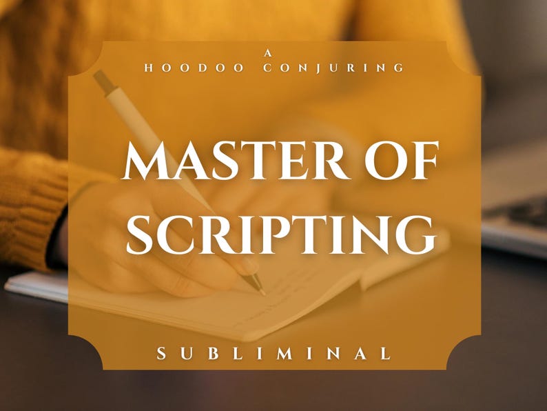 Subliminal Boost Confidence In Your Scripting Abilities MP3 Download image 2