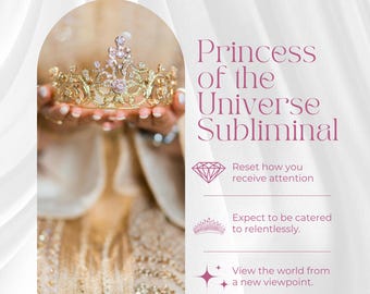 Princess of the Universe Subliminal | 15-Minute Audio to Embody Royal Power, Beauty & Magnetism