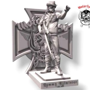 Motorhead Lemmy Kilmister 3D Print Files