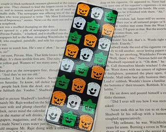 Halloween Boo Buckets Foil Bookmark | Nostalgia | Pumpkin Pail | Witch | Ghost | Happy Meal