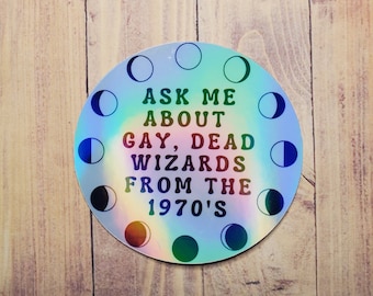 ATYD Wolfstar Holographic Sticker: All the Young Dudes Fan Fiction