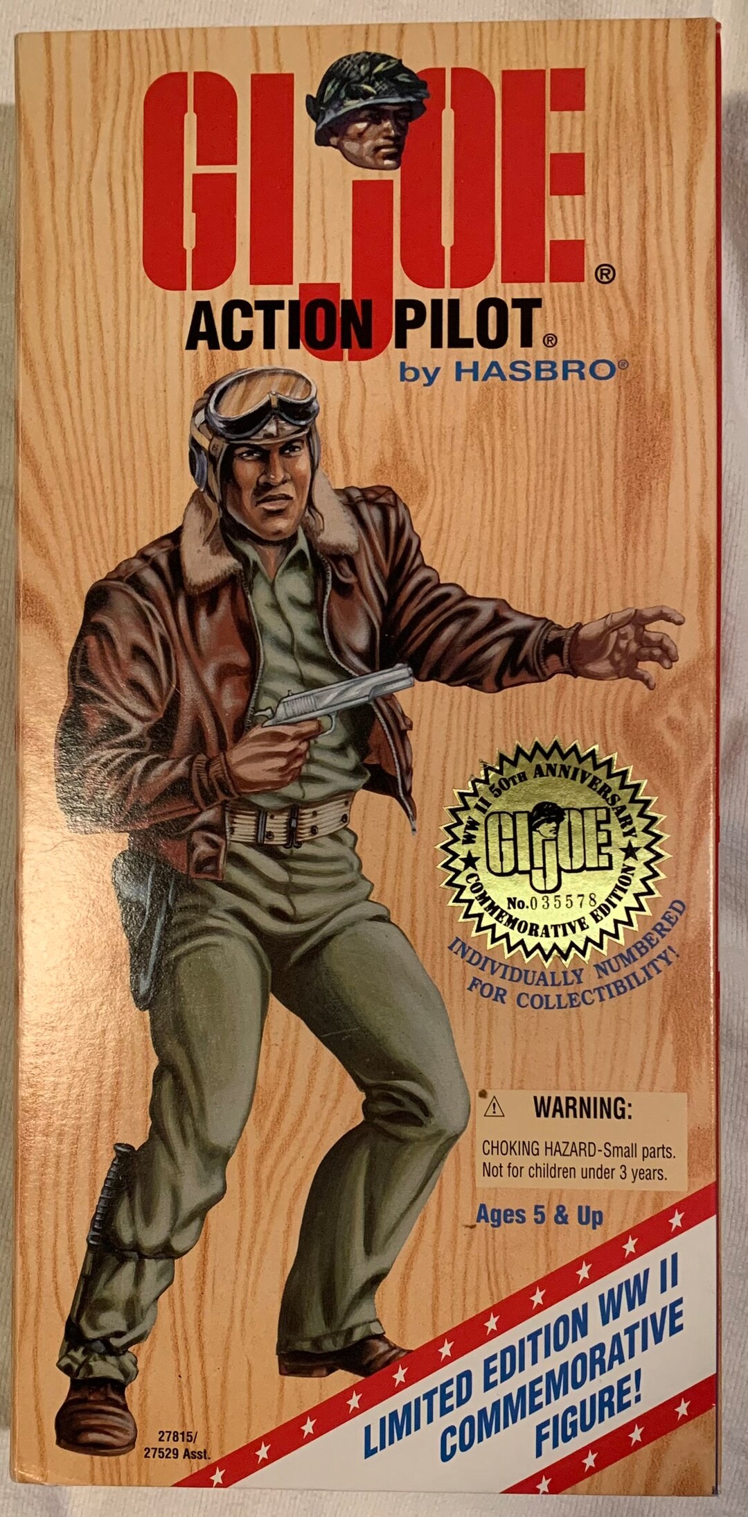 GI Joe Action Pilot Limited Edition WWII Commemorative Figure Etsy