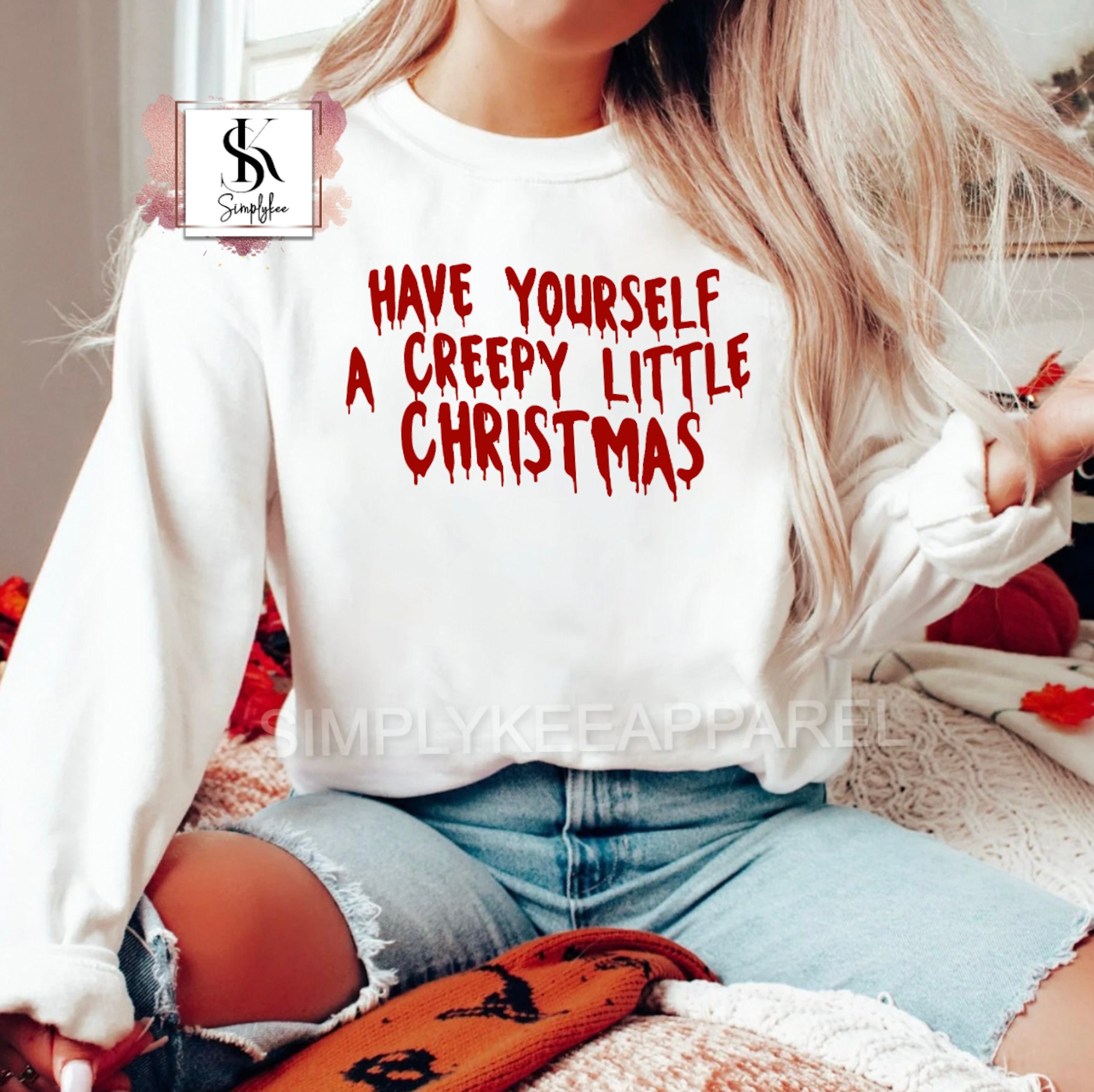Horror Christmas Sweater - Etsy