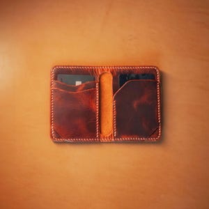 Genuine Leather Cash&Card Wallet