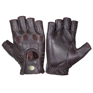 LEATHER FINGERLESS GLOVES that is popular among professional - Arad Branding