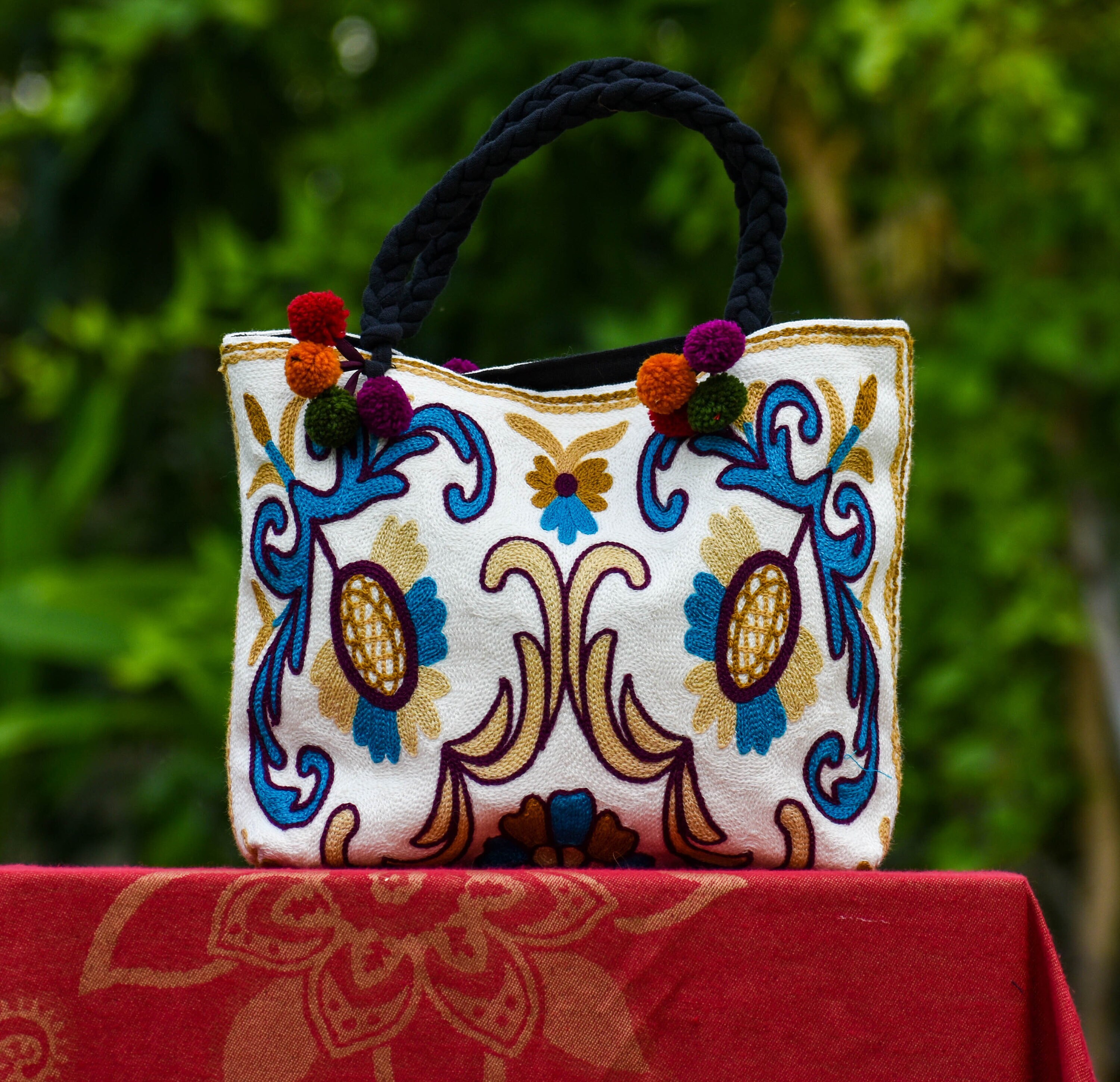 Embroidered Bag for Women Unique Purse Women s Handbag Boho Bag