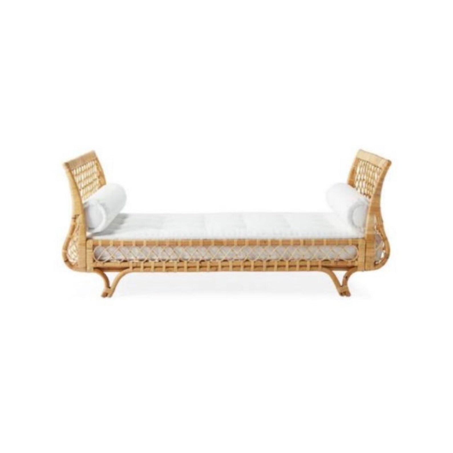 Rattan Sofa Bed Etsy