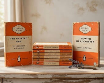 Vintage Penguin Books - 8 Book Bundle