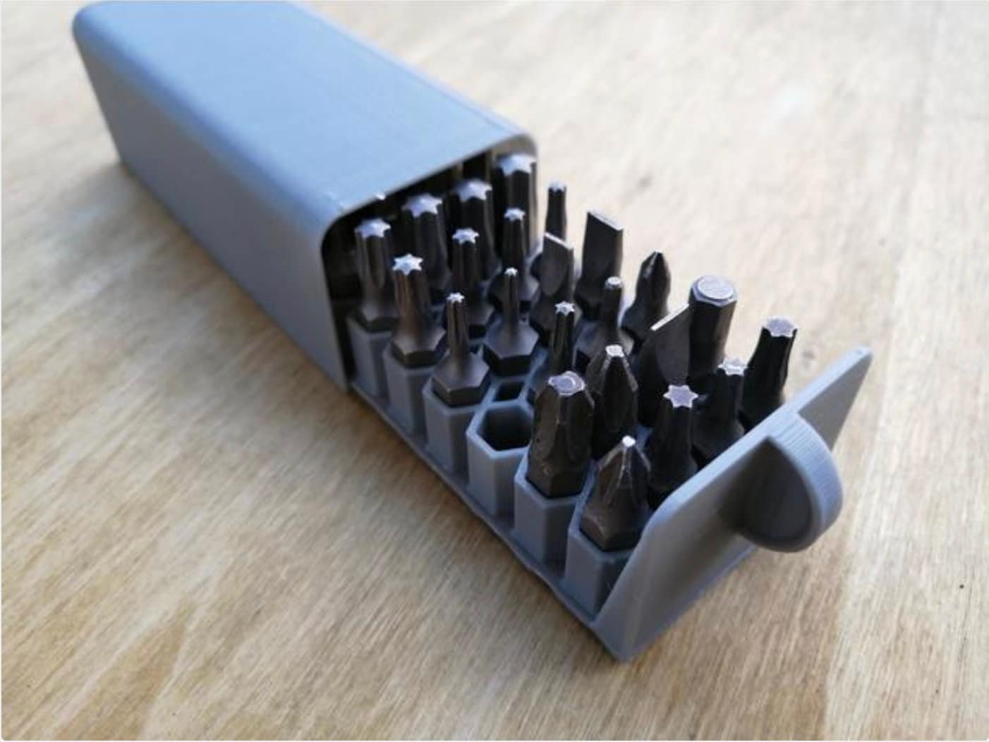 Hex bit cheap storage case