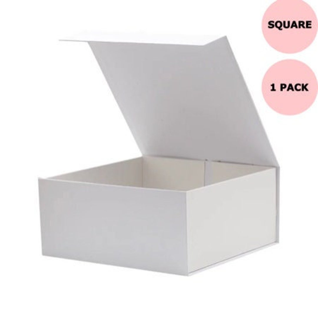 White Gift Box Square Storage Box Hamper Box Unbranded Box