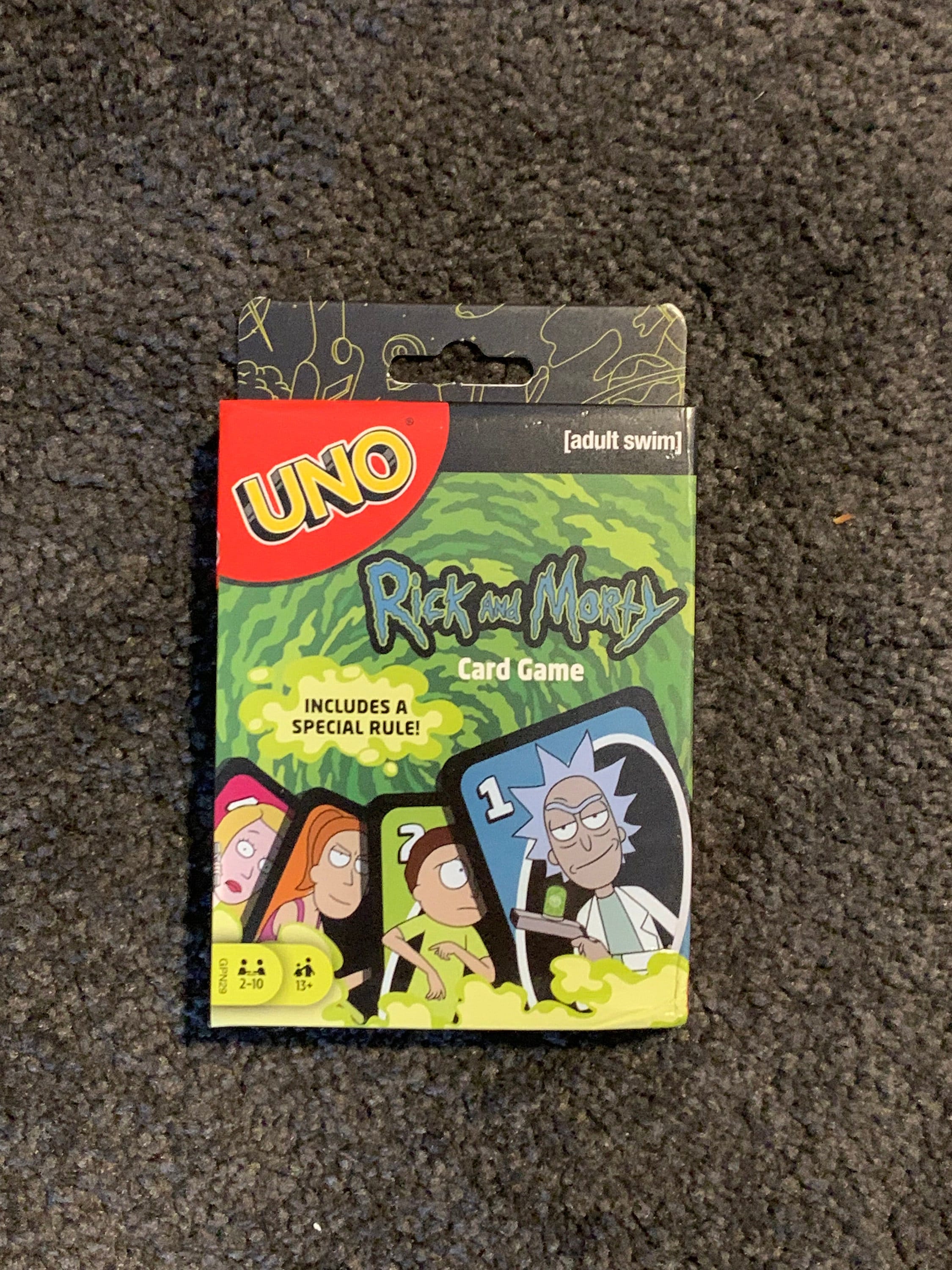 UNO Mario Kart Card Game for Kids, Adults and Game Night with Special Rule  for 2-10 Players 