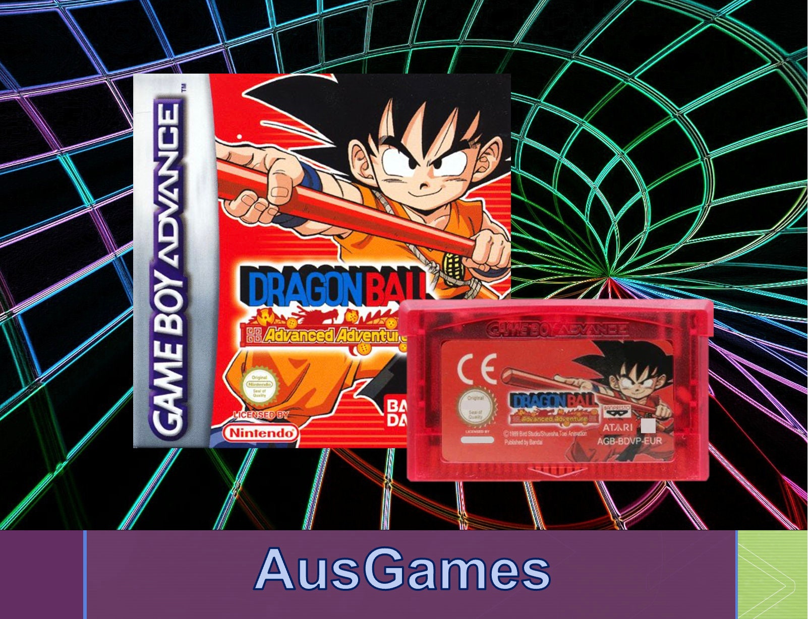 GBA Game Dragon Ball Series Cartridge 32-Bit Video Game Console Card Dragon  Ball Advanced GT Transformation Buu's Fury for GBA