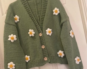 Patroon Daisy vest (kraagvormgeving) - Rondbreimachine - Sentro 48, Addi 46