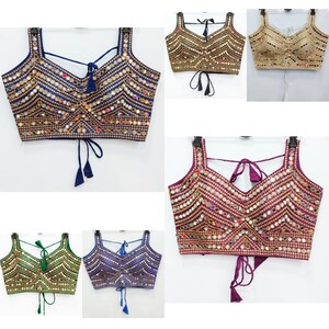 crop top saree blouse online