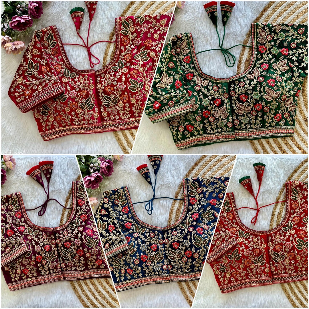 Embroidered Work Stitched Lahenga - Blouse For Festive Season