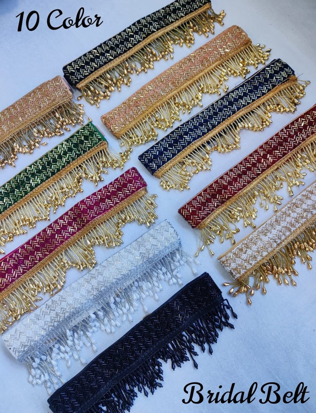 bridal waist belt for lehenga