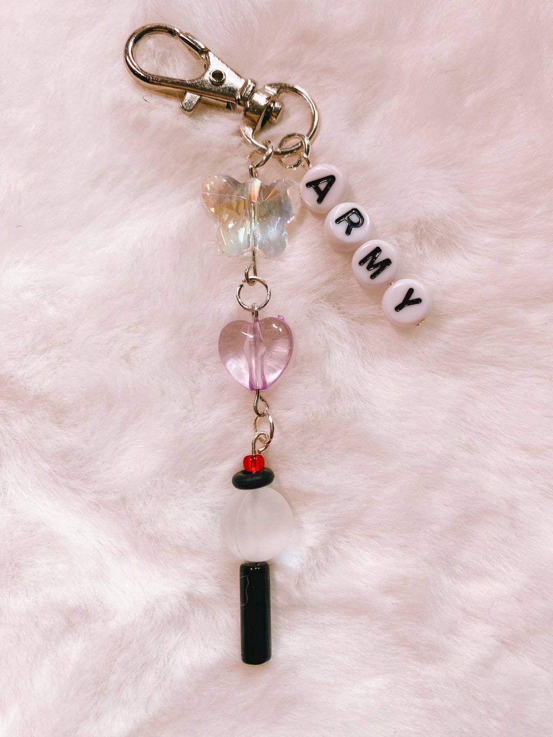 BTS Army Bomb Keychain Etsy