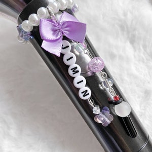 BTS Light Stick Bracelet, Light Stick Charm