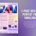 Electronic Press Kit Bundle | 1-page EPK for Musicians, Rappers, Singer ...
