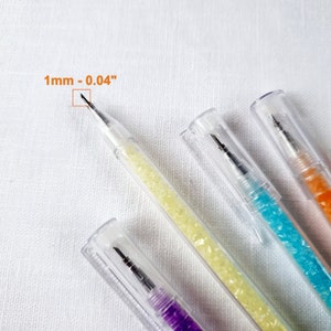 Caneta de corte de papel para diário, decoupage e artesanato em papel, corte de precisão com lâmina afiada de 1 minuto de largura, suprimentos para diário e scrapbooking