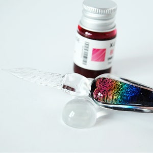 Crystal Glass Pen for Calligraphy, Drawing and Fine Writing, 2 int&#39;l shipping rates